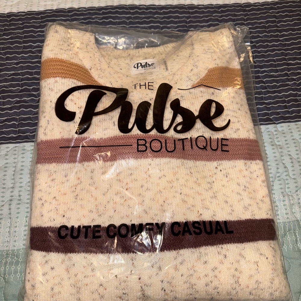 Pulse Boutique Striped Sweater